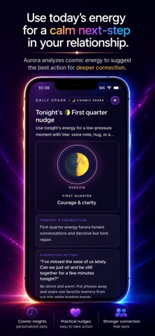 Aurora: AI Relationship Coach iPhone screenshot