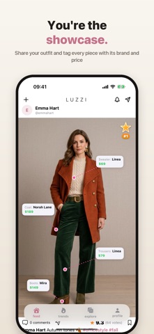 Luzzi – Outfit Sharing screenshot 1
