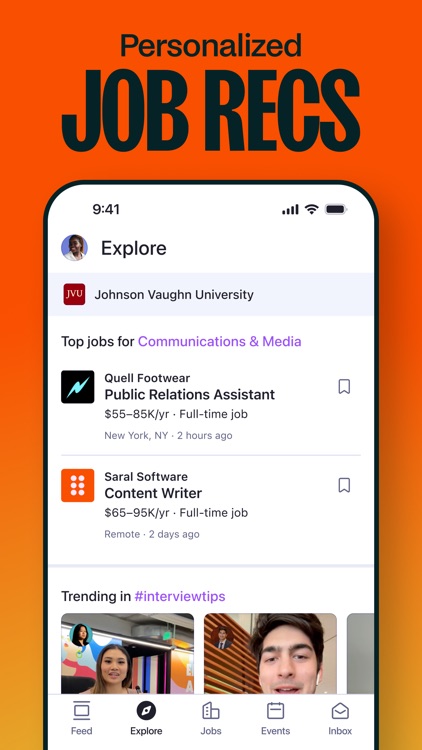 Handshake Jobs & New Careers