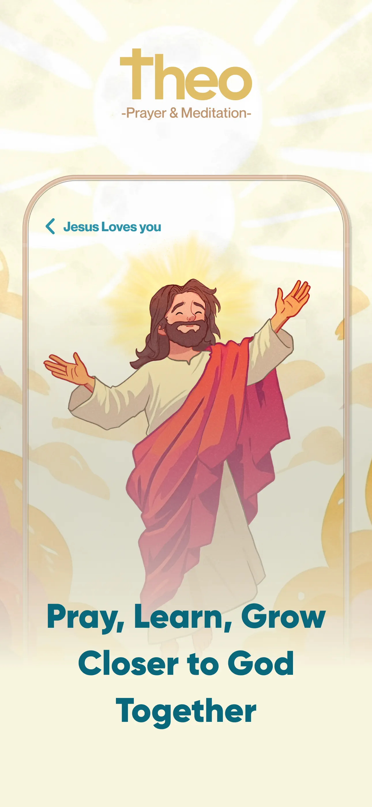 Theo: Prayer & Meditation screenshot 1