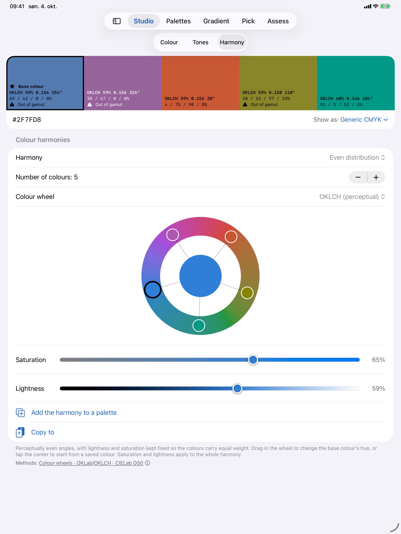 Screenshot 10 of Kolorist: Color Palettes