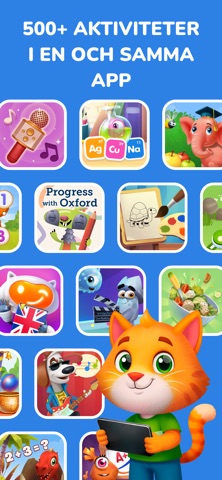 Skärmbild från Intellecto Kids Lärospel