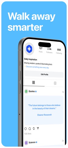 5min: Scroll to get Smarter iPhone screenshot