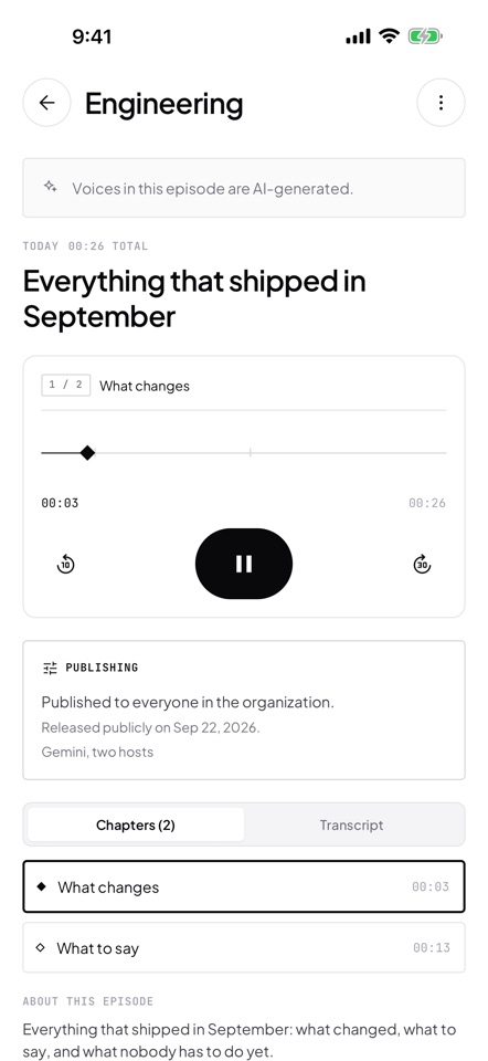 poddub: company podcasts screenshot 2