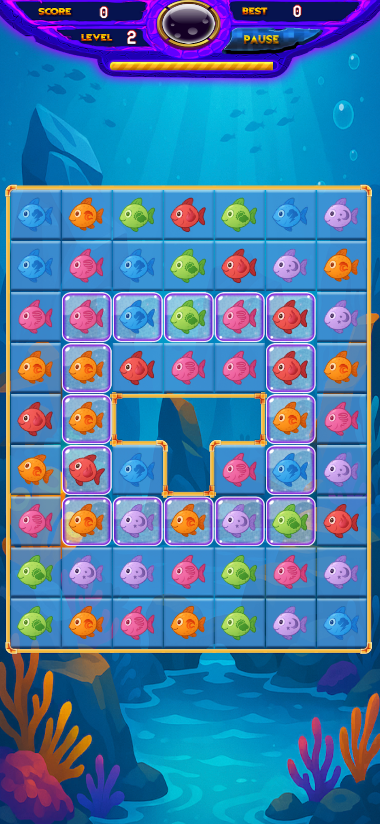 Fish Match Deluxe screenshot 3