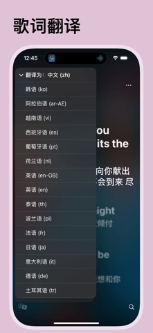 灵动歌词 screenshot