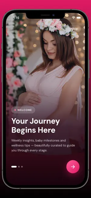 Pregnancy Tracker + Daily Tips screenshot 1