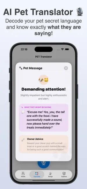 Dog & Cat Translator: Pet Chat screenshot 1