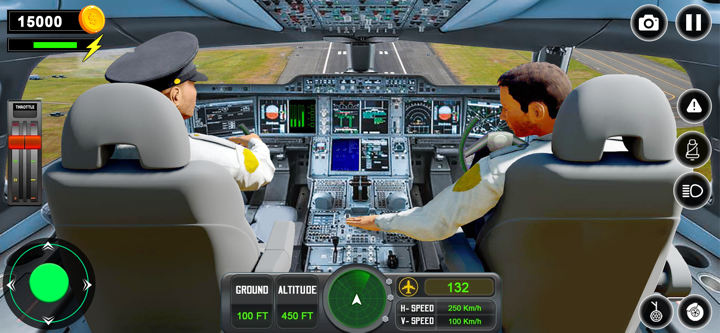 Plane Simulator Airplane Games screenshot 3