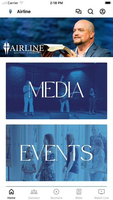 Airline Baptist Church Screenshot