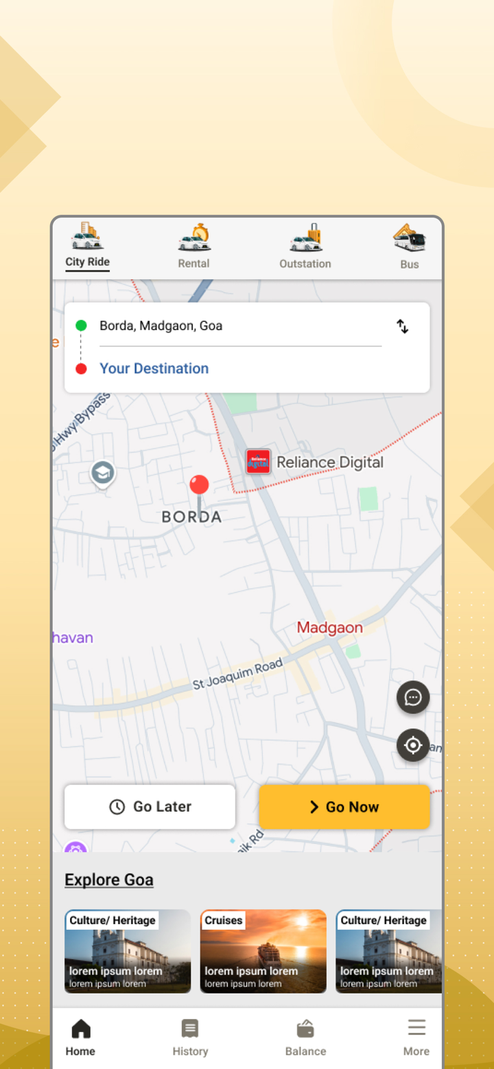 GoaMiles screenshot 2