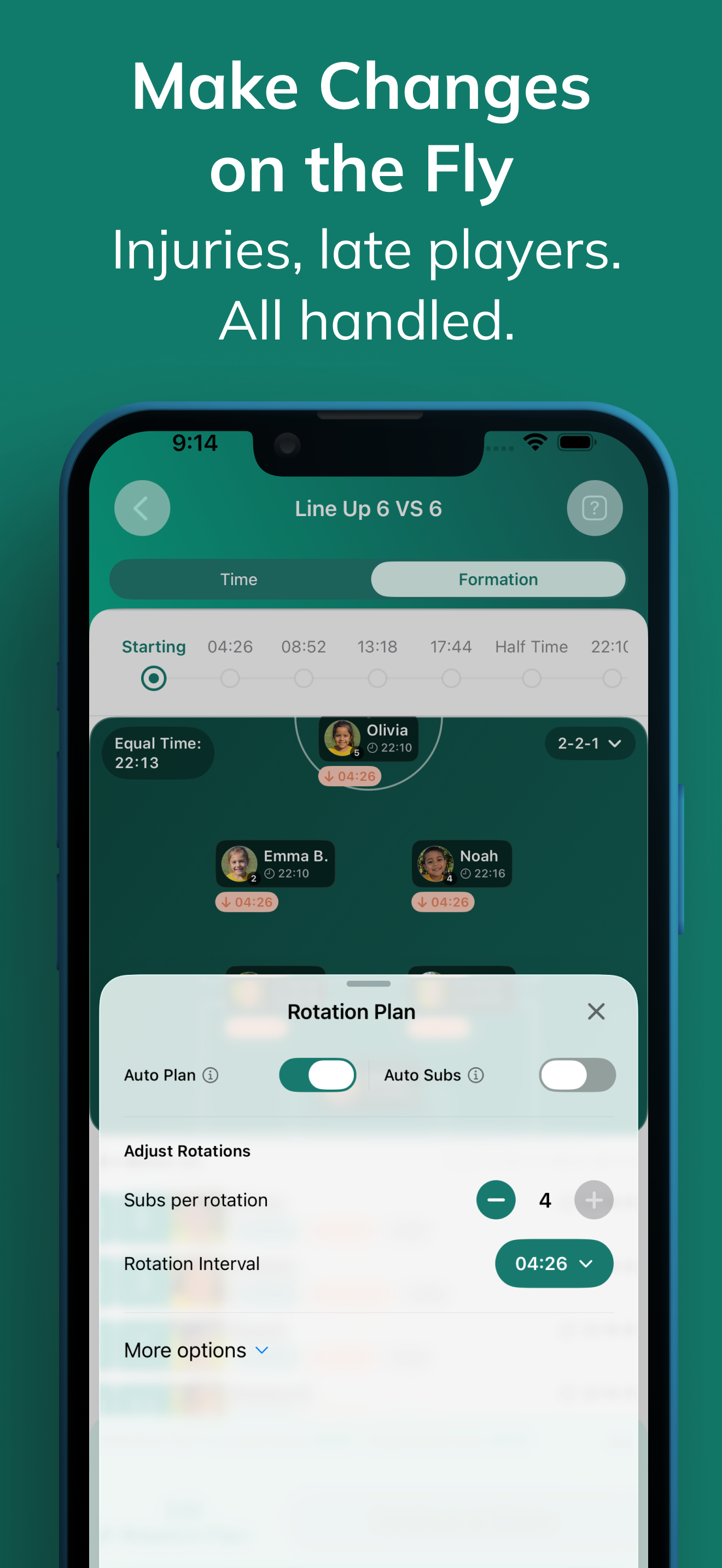 Coach Meister: Subs Manager screenshot 6