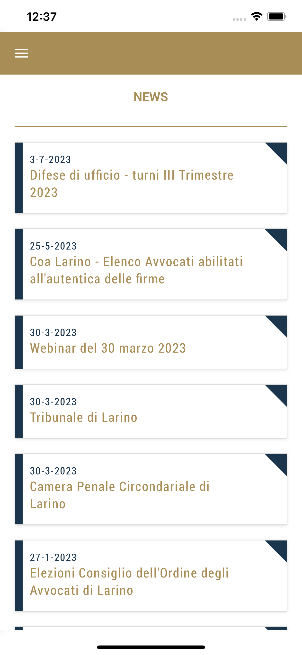 Ordine Avvocati Larino