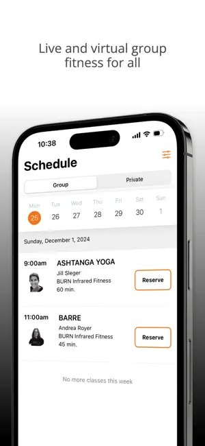 BURN Infrared Fitness screenshot 4