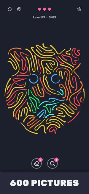 Arrow Curve: Maze Flow Out Go screenshot 2