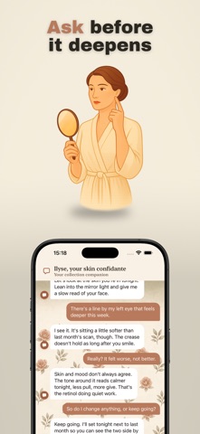 Mirelle: Skin Analysis iPhone screenshot