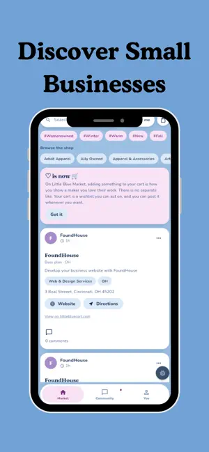 Little Blue Cart screenshot 1