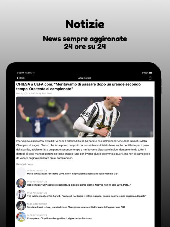 Screenshot #5 pour TuttoJuve.com