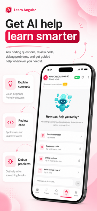 Learn Angular & TypeScript Screenshot 6 of 10
