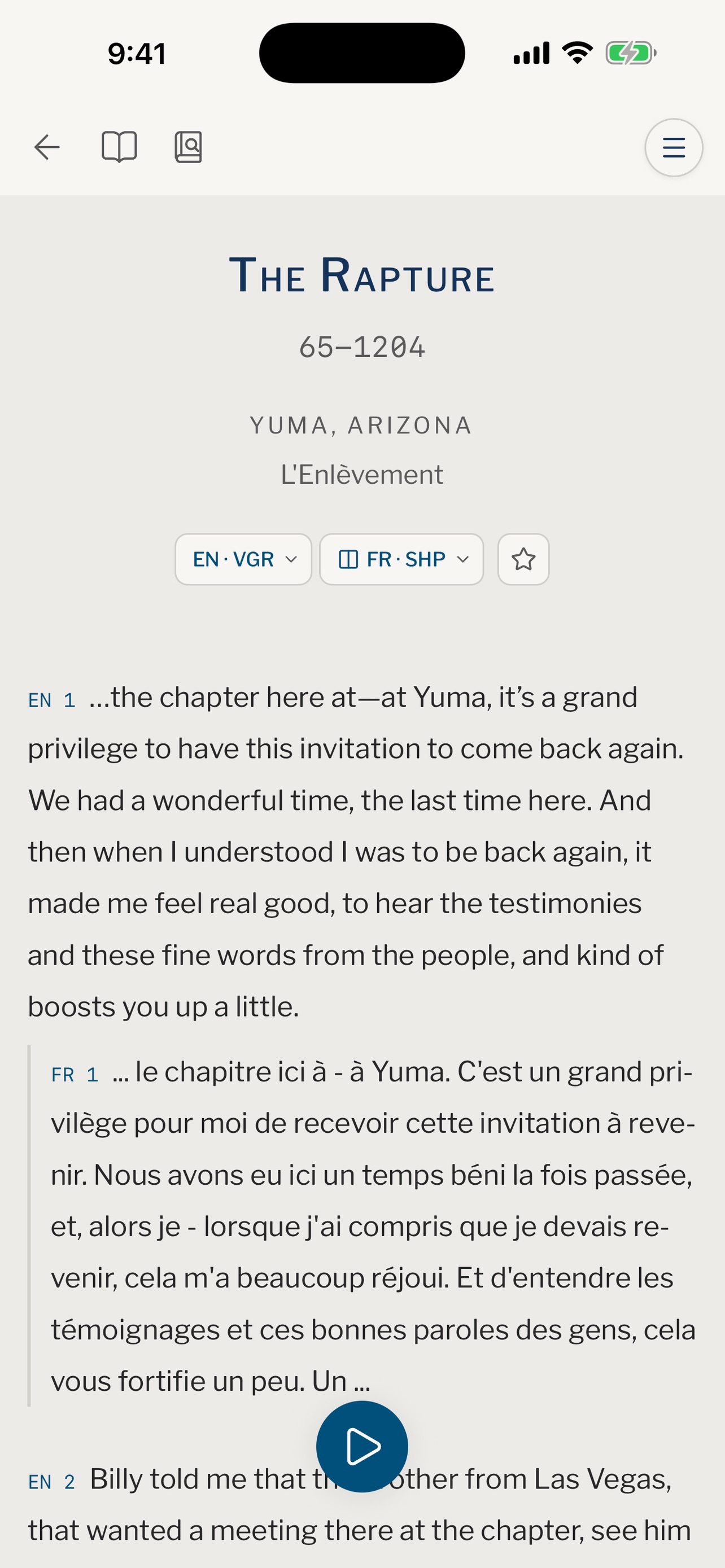 Screenshot 4 of Branham Sermons