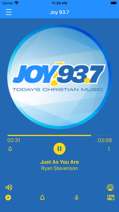 Joy 93.7 Screenshot