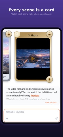 Genra AI - AI Video Agent iPhone screenshot