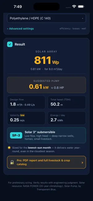 Solar Pump: Solar Pumping screenshot 1