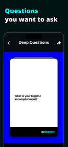 iceBreaker - Deep Questions screenshot