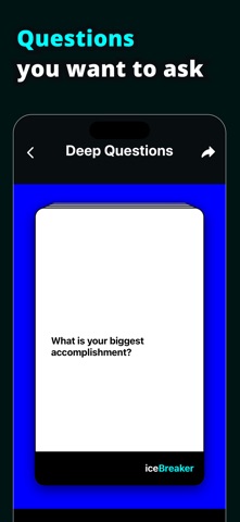 iceBreaker - Deep Questions screenshot