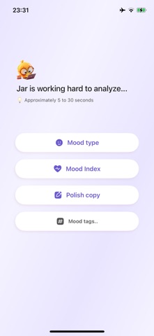 Mood Jar - Emotion tracker iPhone screenshot