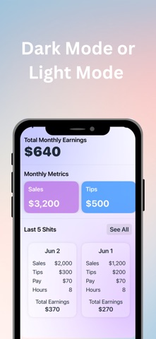 Tip Tally Tracker Screenshot 3 of 6