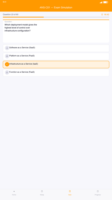 AWS Advanced Networking Prep screenshot