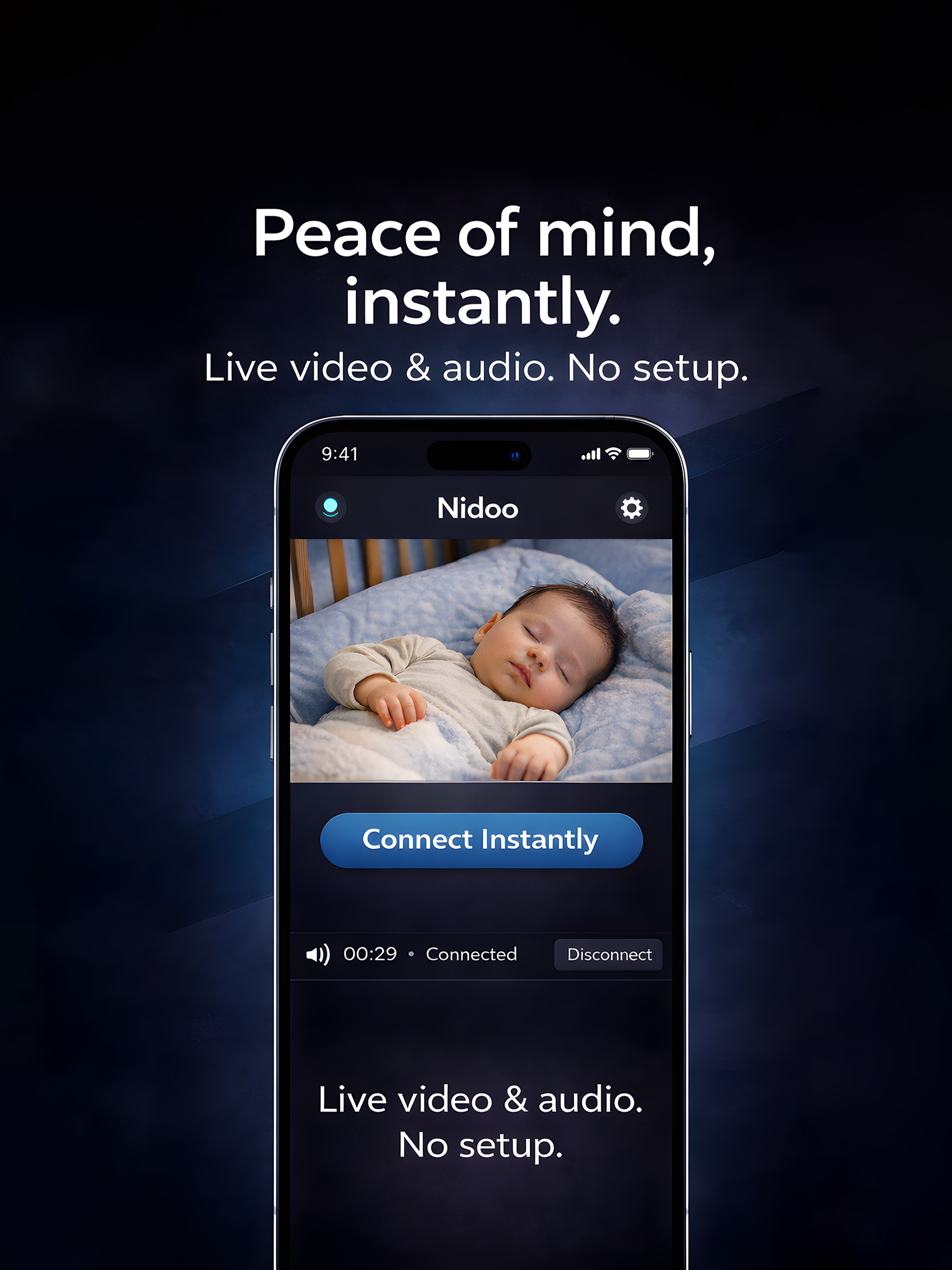 Nidoo - Baby & Room Monitor screenshot 7