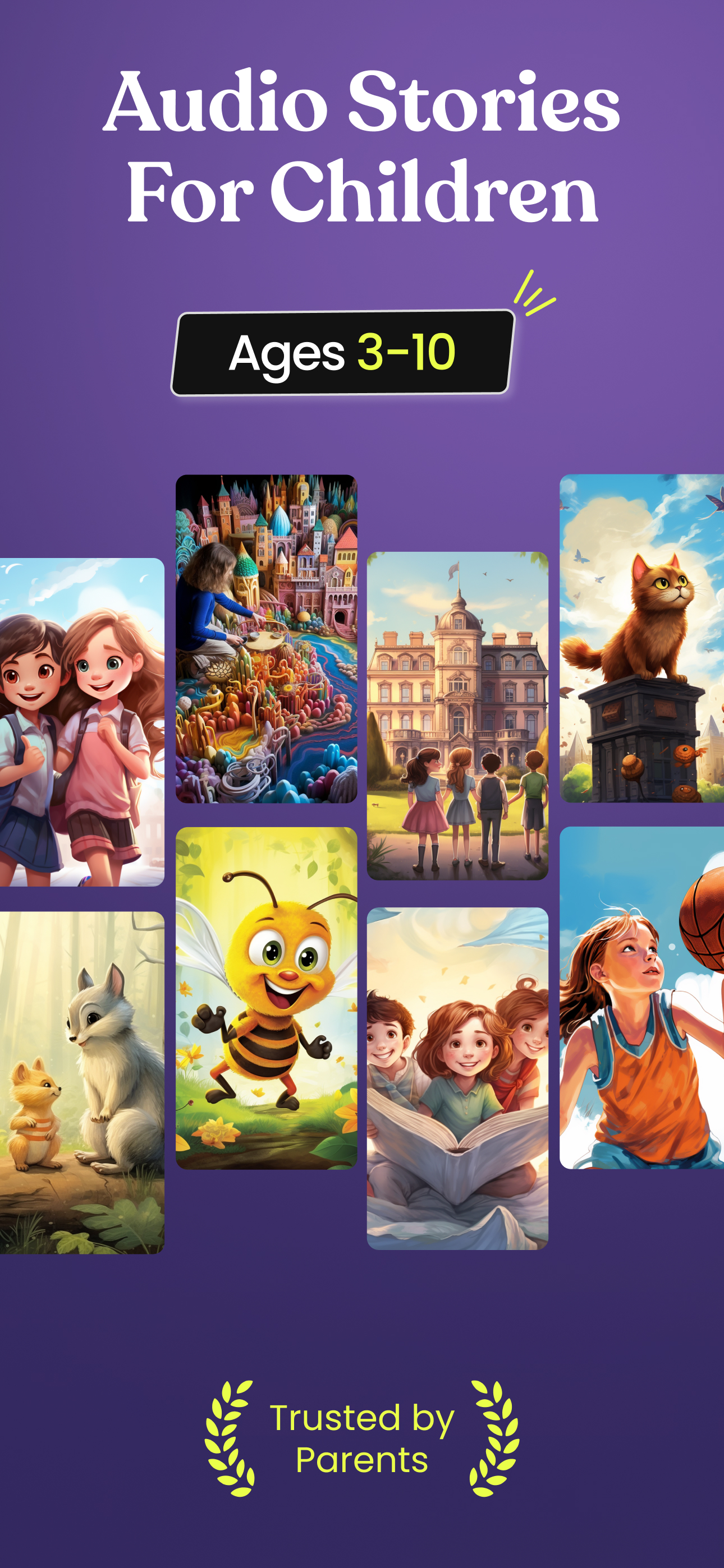 Audio Stories for Kids - Yeybi
