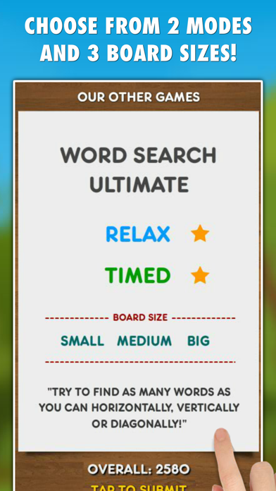 Screenshot #2 pour Word Search Game Unlimited