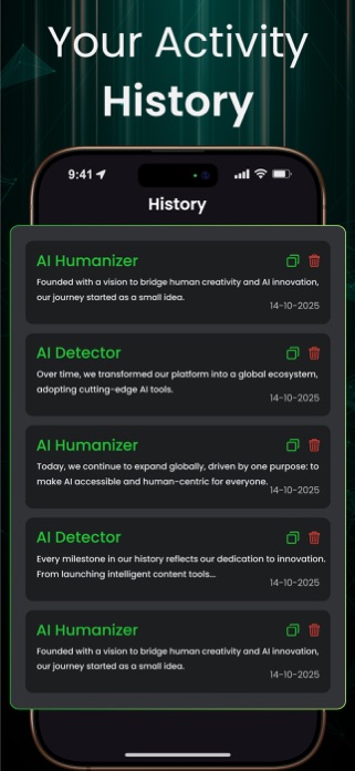 Humanize AI Text Humanizer AI Screenshot 6 of 6