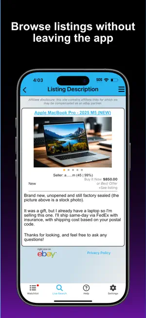 SeeSpotBid screenshot 3