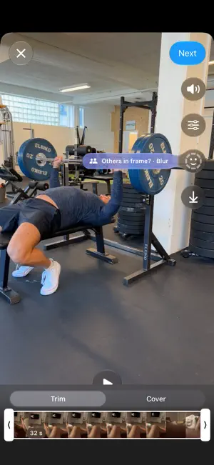 Wauw.app: Camera for Lifters screenshot 2
