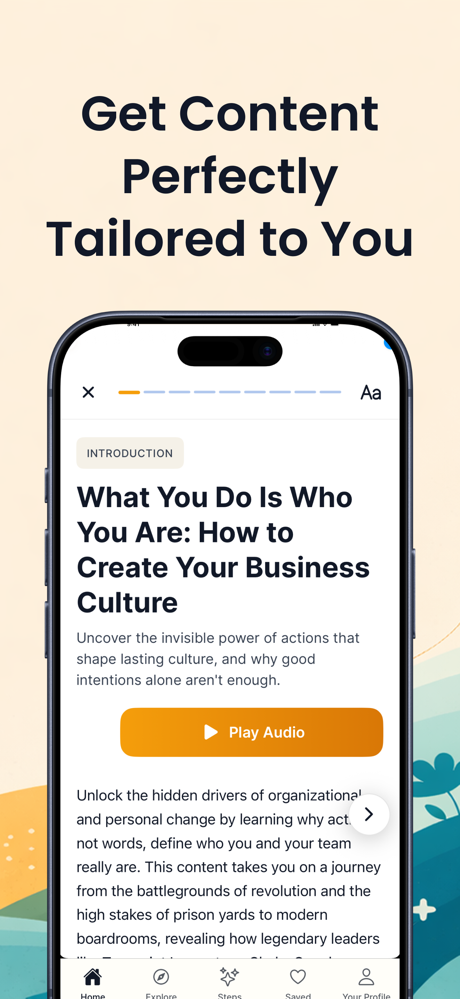 Mentorist: Learn, Act Achieve screenshot 5