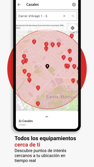 Captura de pantalla de Barcelona A La Butxaca en iPhone 2