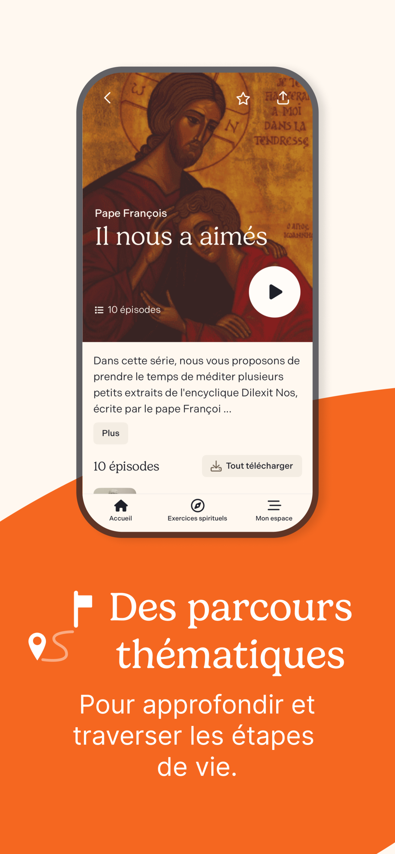Prie en Chemin – Prière audio