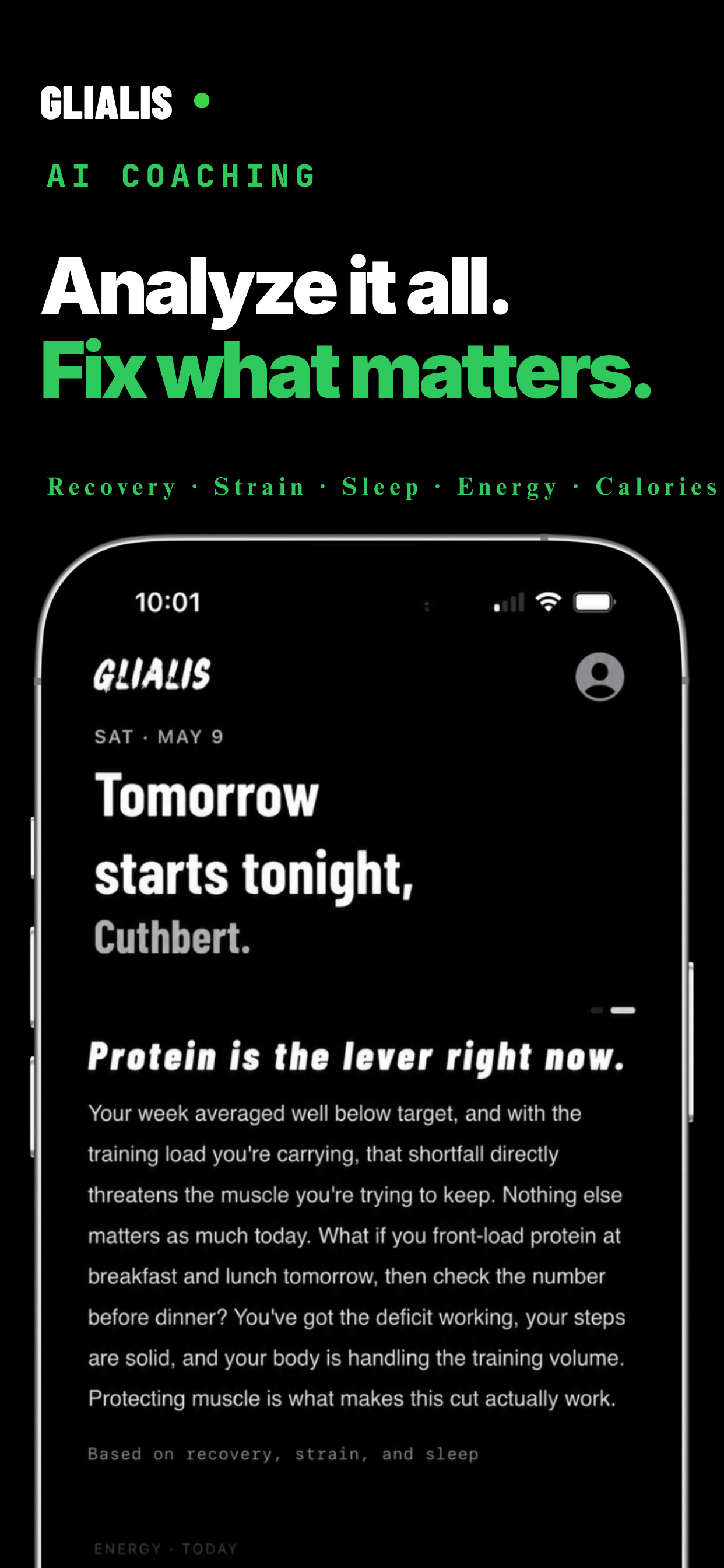 Glialis - AI Fitness Coach
