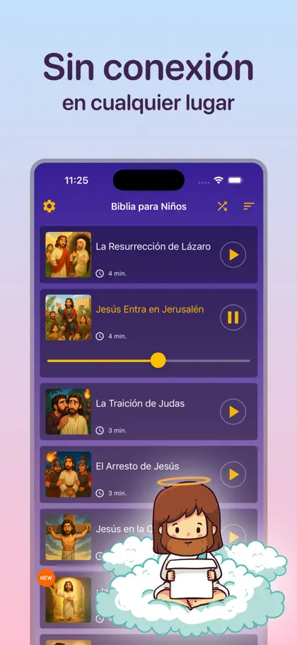 Biblia infantil para niños screenshot 3 of 5