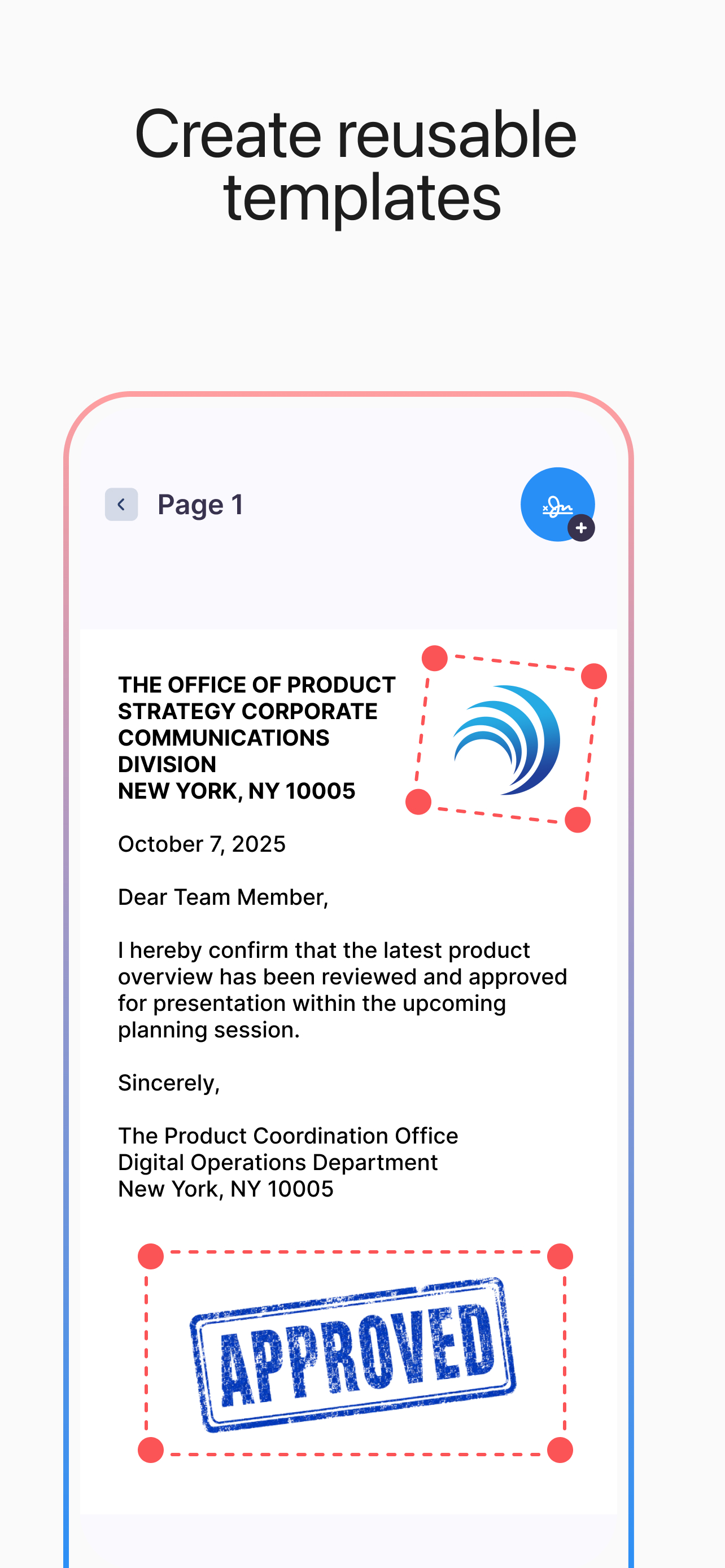 Finalize: Electronic Signature screenshot 3