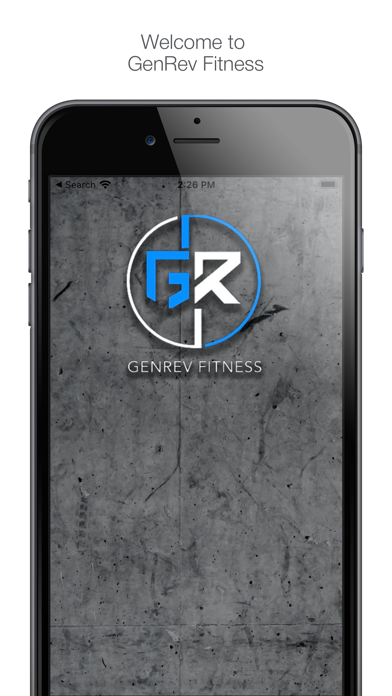 GenRev Fitness Screenshot