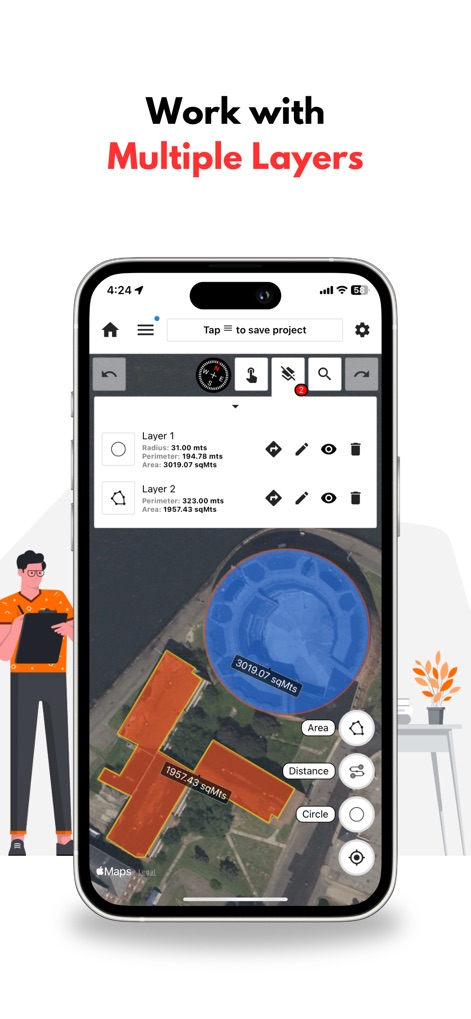GPS Land Measurement & Survey - Utilities App | MWM