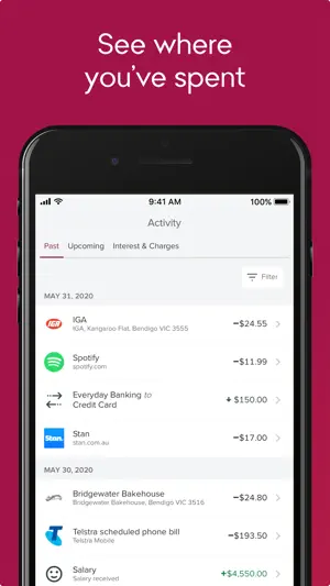 Bendigo Bank screenshot 3
