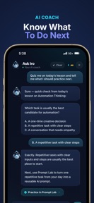 Iro AI — Learn AI Skills screenshot