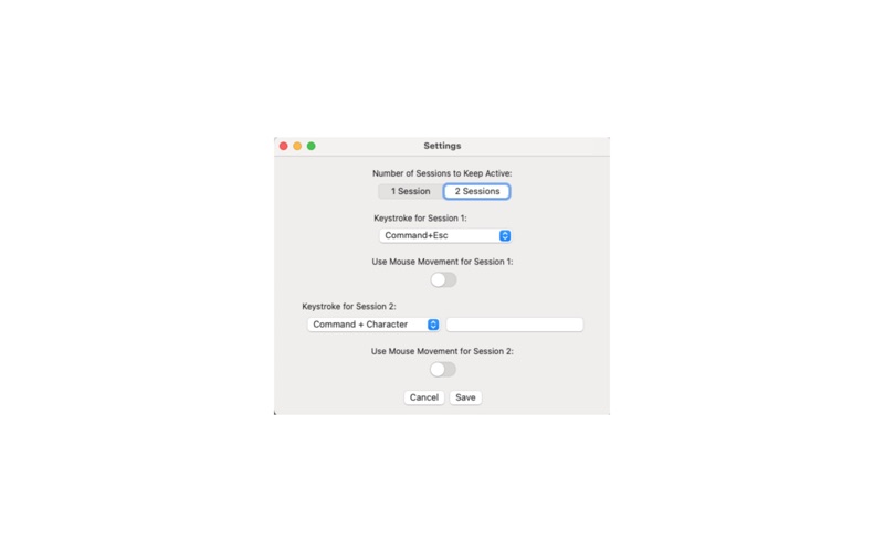 Keep Session Alive app screenshot 3