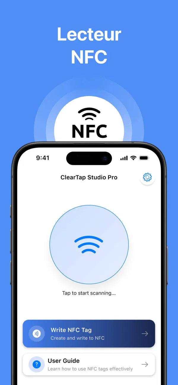 Screenshot #1 pour NFC Lecture et Écriture